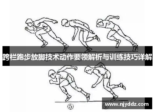 跨栏跑步放脚技术动作要领解析与训练技巧详解